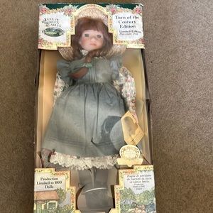Anne of Green Gables limited collectors porcelain doll